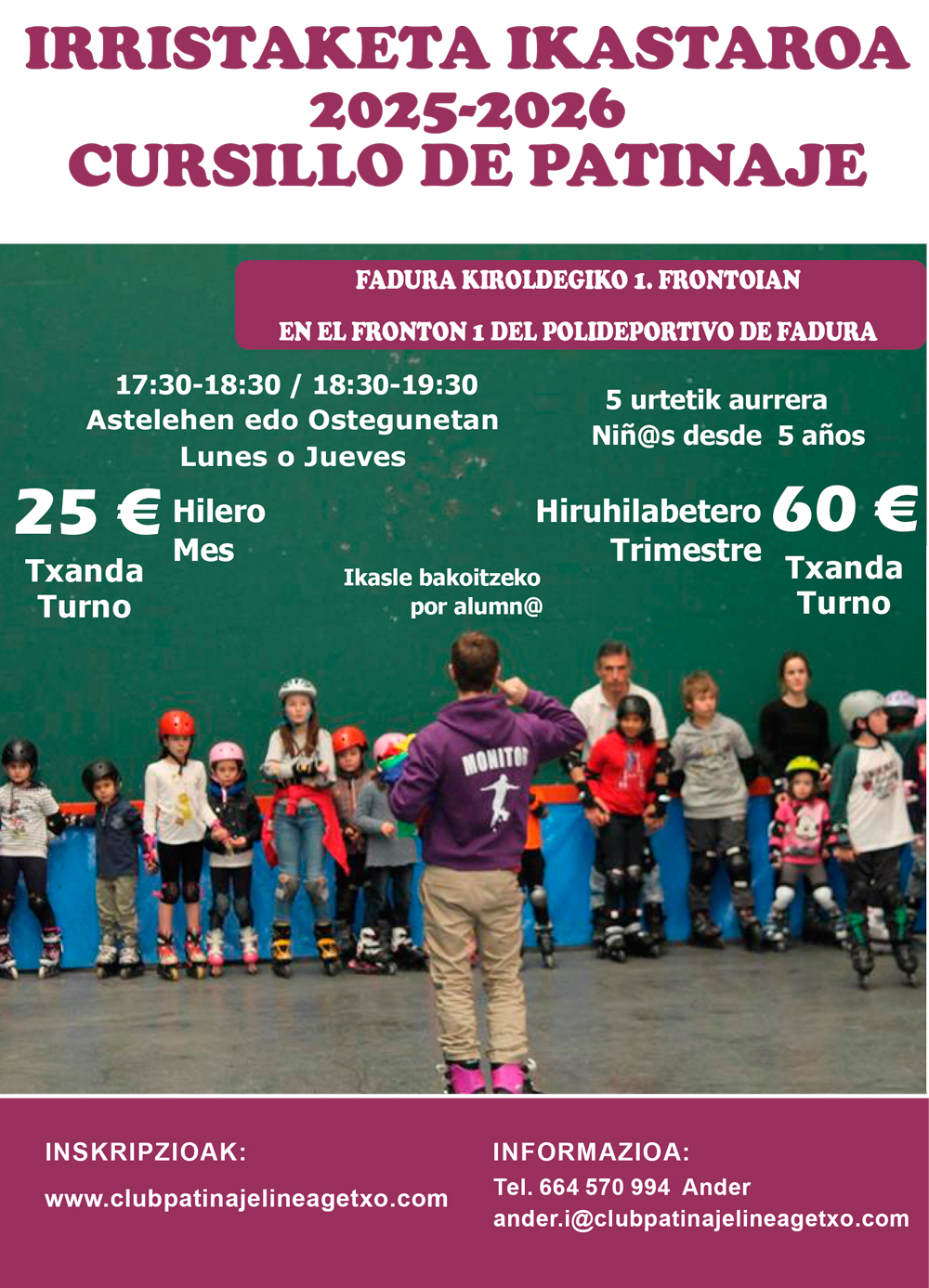 Folleto Curso 2025-2026